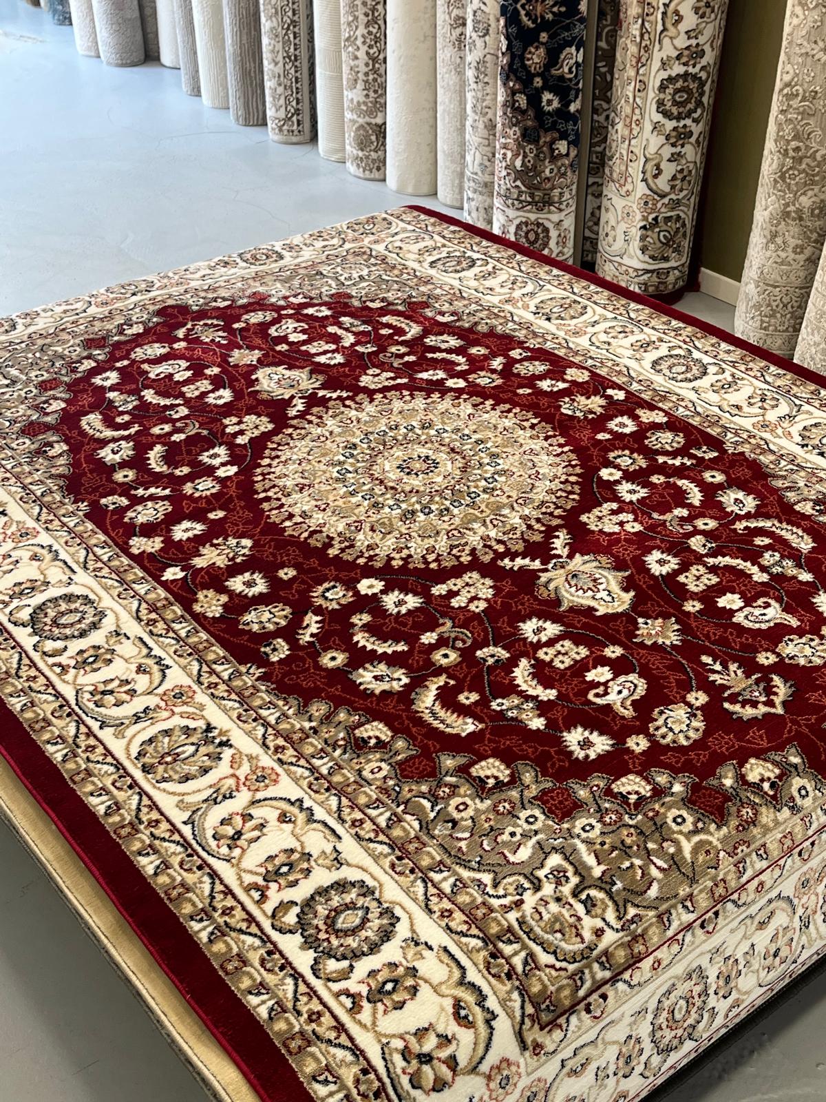 Tapis Dubaï 56253 rouge