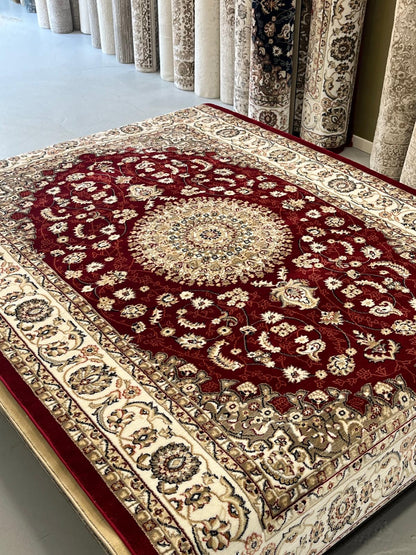 Tapis Dubaï 56253 rouge